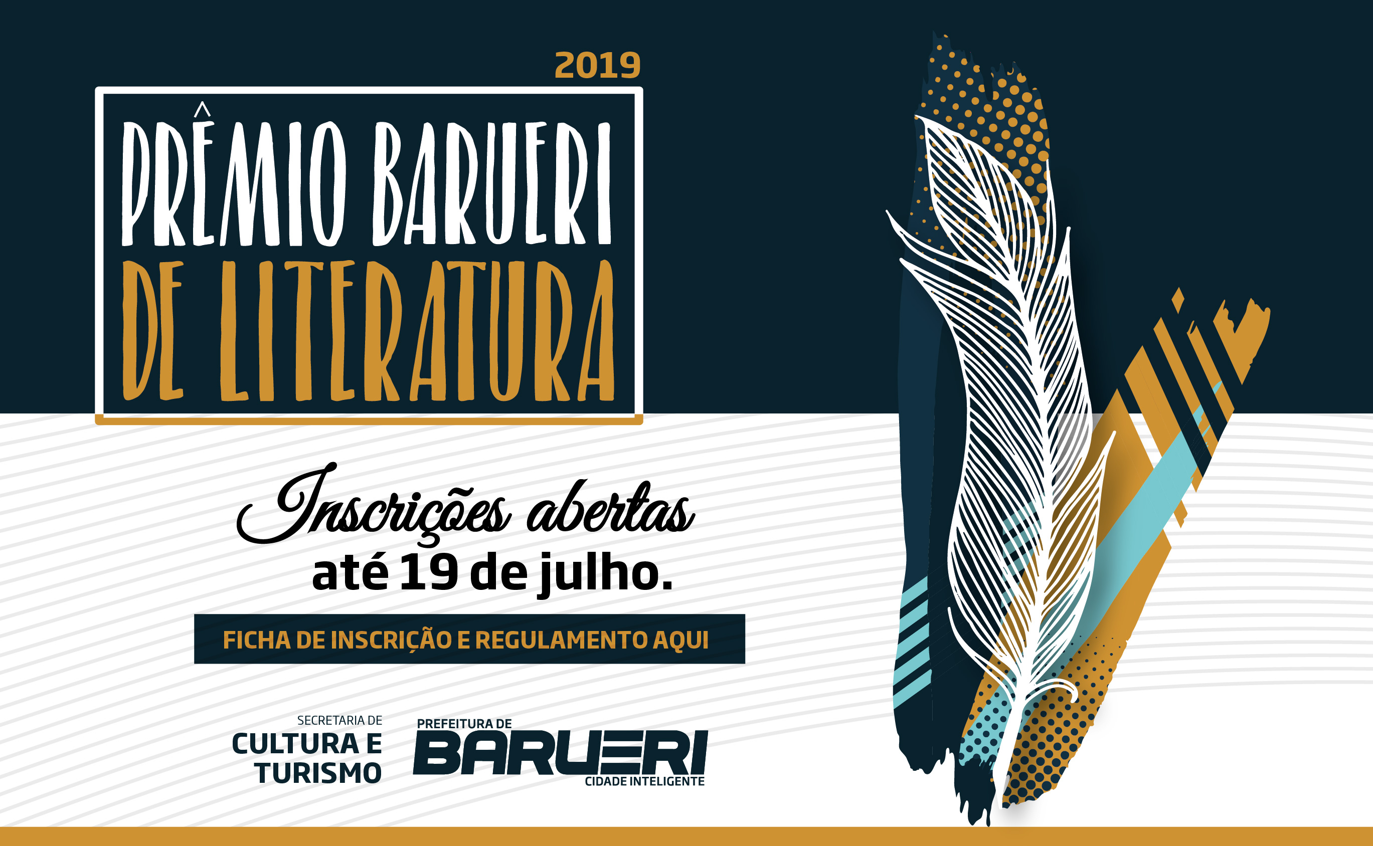 Inscrições para o Prêmio Barueri de Literatura-2019 vão até dia 19 de junho