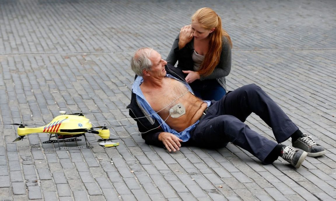 Conheça o drone ‘ambulância’ que pode salvar vítimas de ataque cardíaco