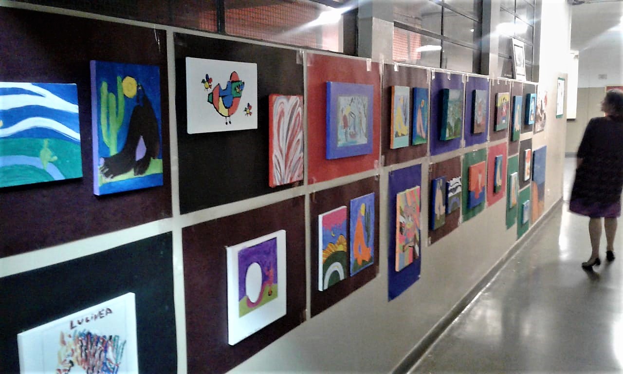 EJA da Emef Ivany em Barueri realiza primeira mostra de artes plásticas