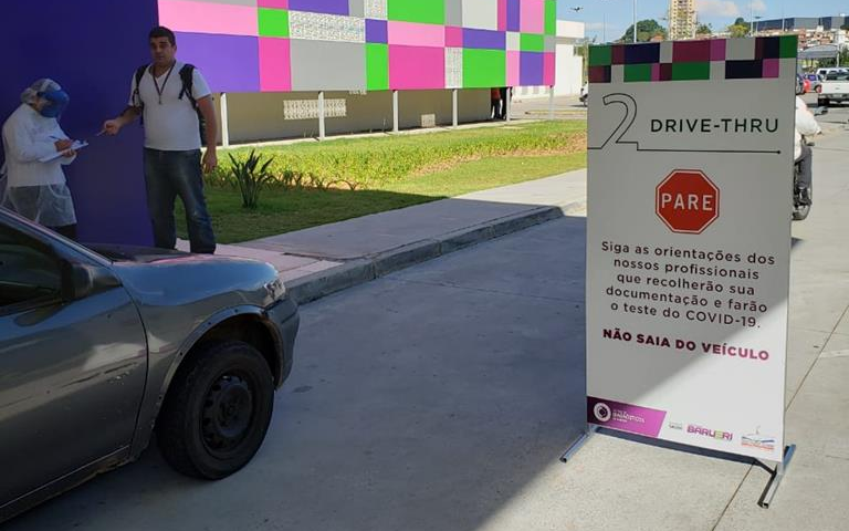 Barueri realiza teste rápido de coronavírus em profissionais da Saúde e da Guarda