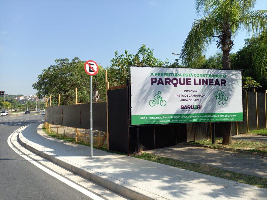 Obras do Parque Linear já estão em andamento
