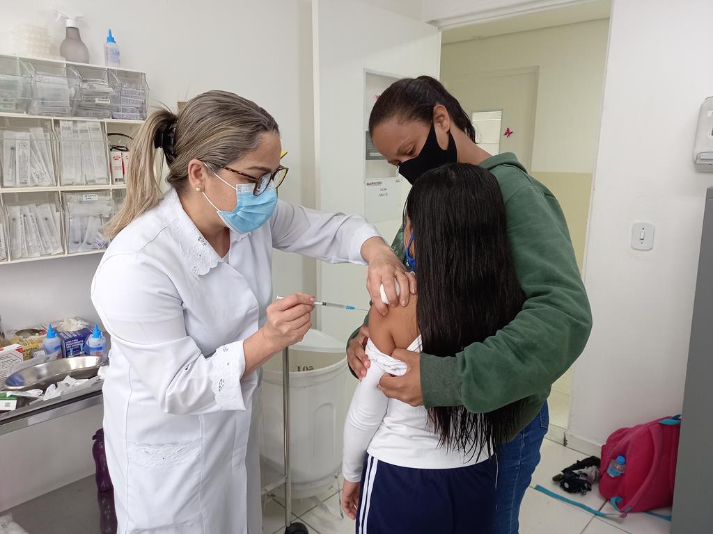 Barueri começa a vacinar crianças segunda, dia 17