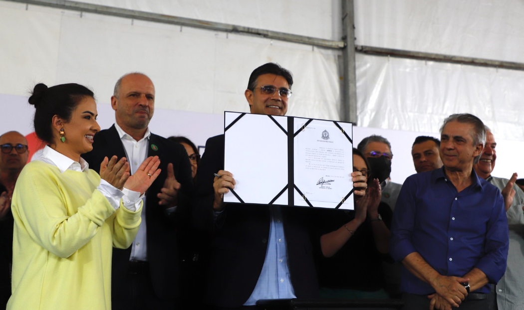 Governador de São Paulo em Barueri anuncia investimentos na região