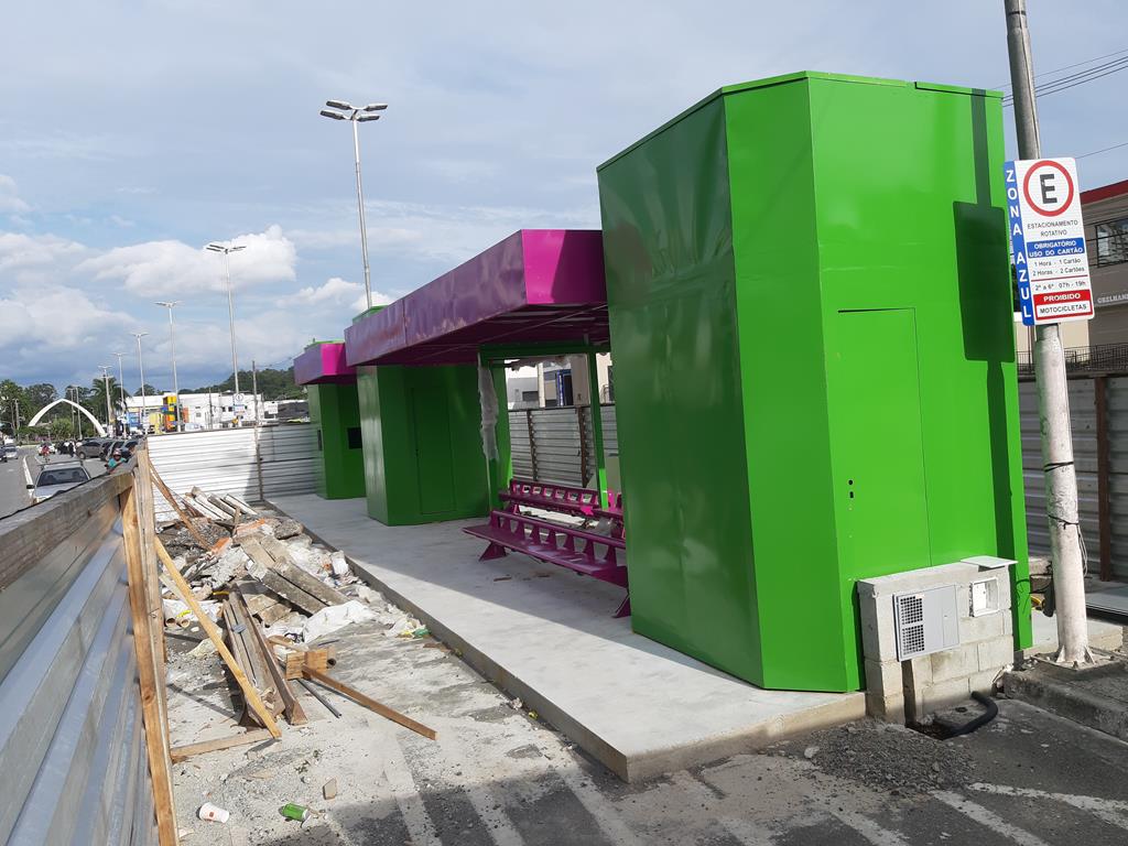 Prefeitura constrói mais um Espaço Motoboy para entrega em abril
