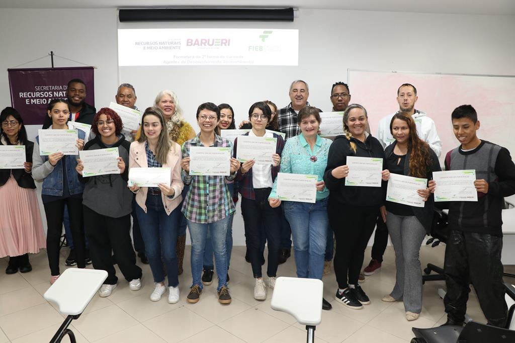 Prefeitura forma novos agentes de desenvolvimento socioambiental