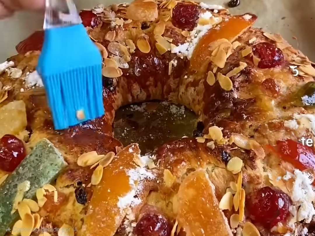Receita do BOLO REI, a mais famosa iguaria do Natal e Ano Novo de Portugal