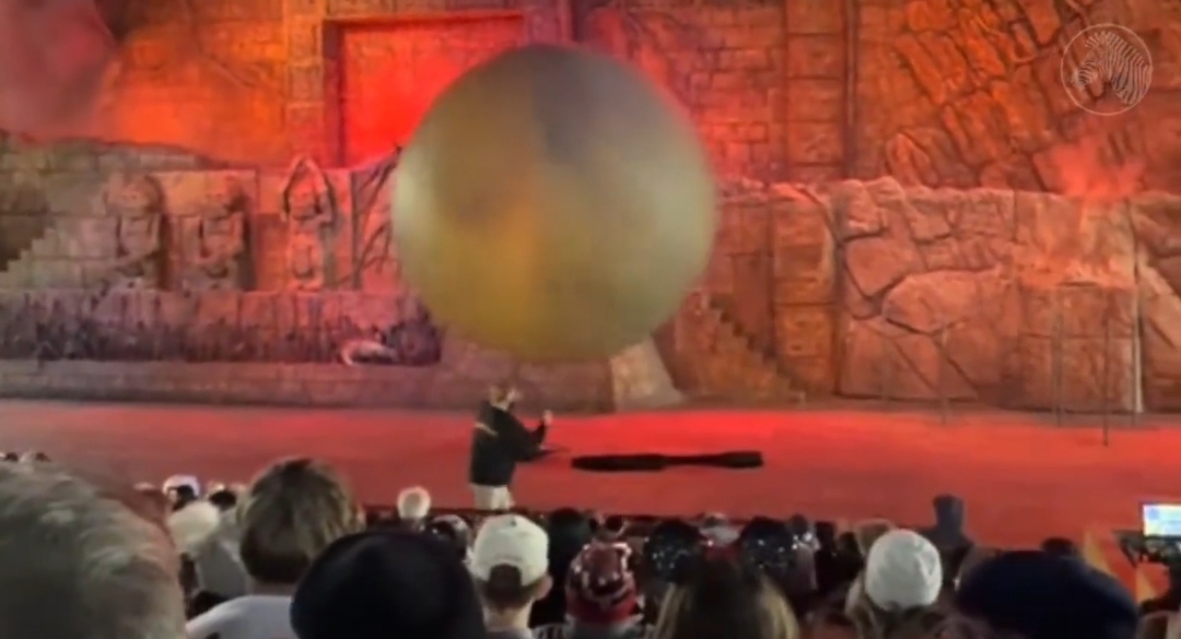 VÍDEO: Funcionário da Disney fica ferido ao ser atingido por ‘pedra’ do cenário no show de Indiana Jones
