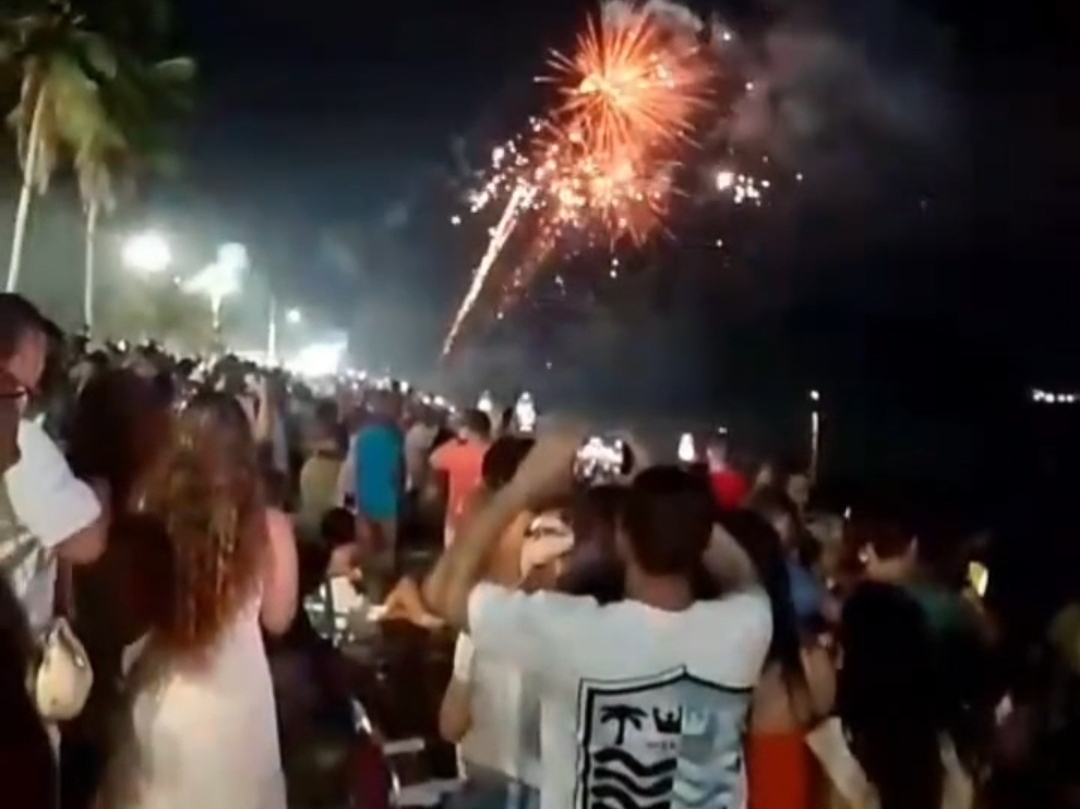 VÍDEO:  Fogos falham, atingem pessoas e deixam vários feridos em Angra dos Reis