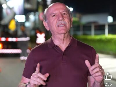 VÍDEO: Prefeito de Barueri Beto Piteri acompanha retirada de fios antigos da cidade