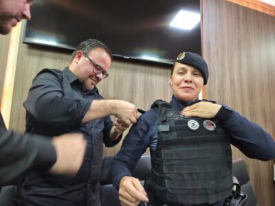Pela primeira vez na história, uma mulher assume o comando da Guarda Civil de Cotia