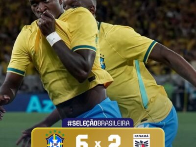 VÍDEO: Brasil atropela o Panamá com goleada dos reservas e coloca dúvidas em Ancelotti