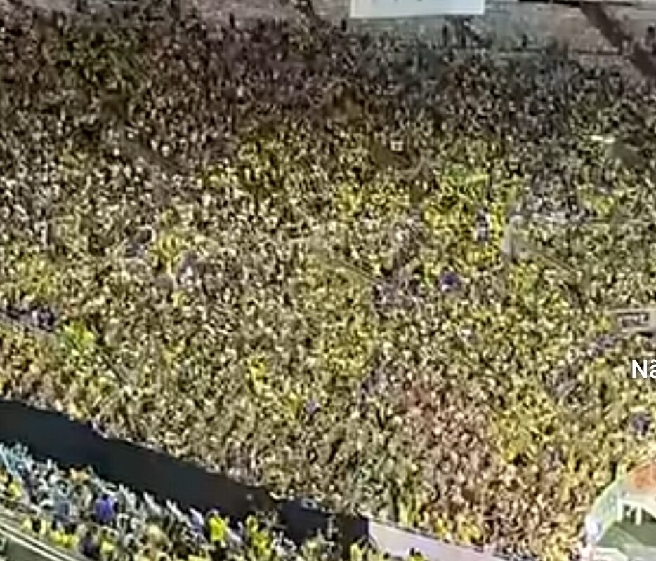 VÍDEO: Neymar foi ao campo apenas assistir ao jogo; veja o que aconteceu