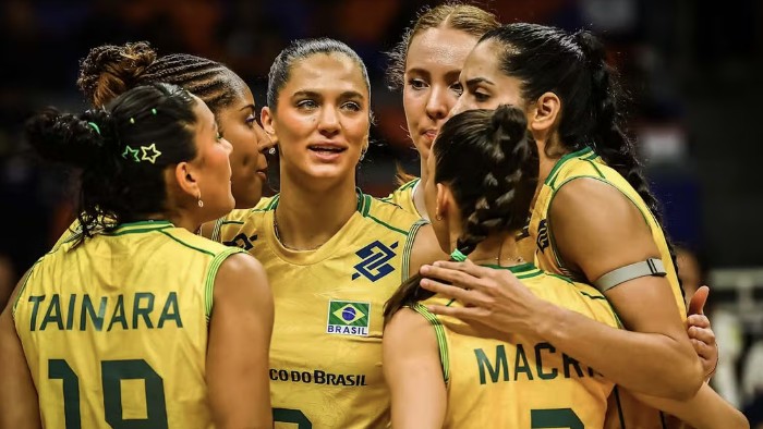 VÔLEI FEMININO: Brasil vence em 5 sets e derruba invencibilidade de 39 jogos da Itália