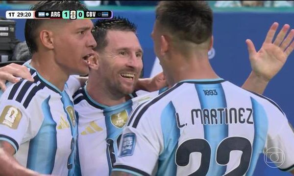 VÍDEO: Argentina vence Cabo Verde com gol contra na prorrogação e avança às oitavas