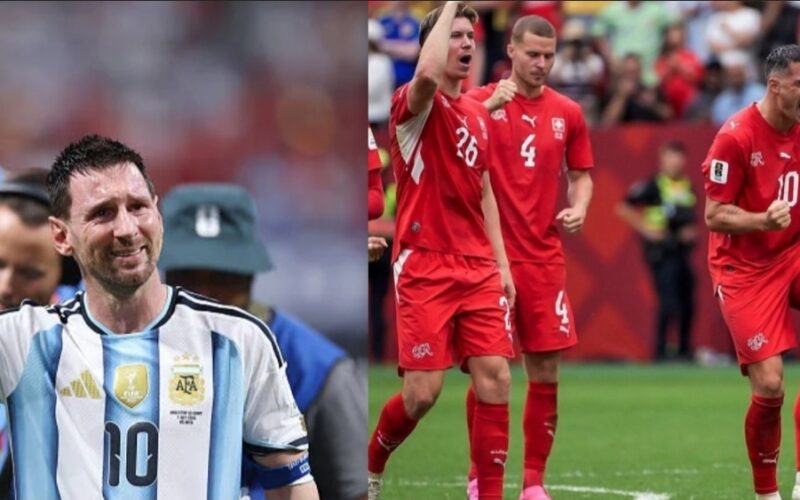 Argentina e Suíça ficam com as últimas vagas das quartas de final