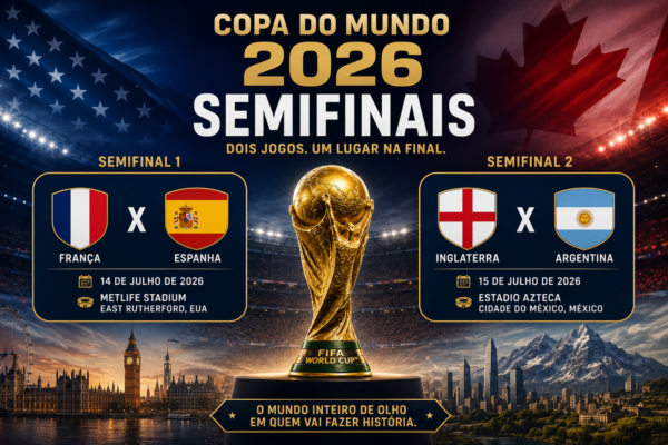 Veja como ficou a agenda dos confrontos das semifinais da Copa