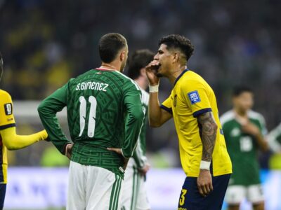 Lei Vini Jr.: Hincapié é expulso por cobrir a boca durante discussão com mexicano