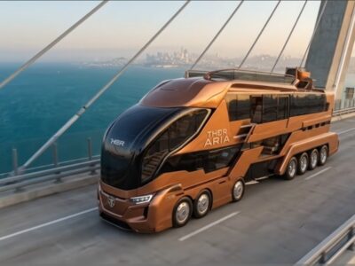 VÍDEO: Conheça o motorhome que está  impressionado os fãs  deste tipo de transporte com a família